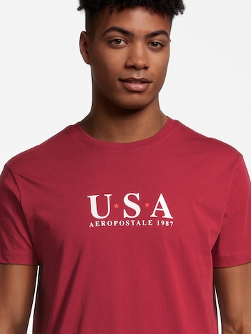 T-Shirt AÉROPOSTALE en rouge