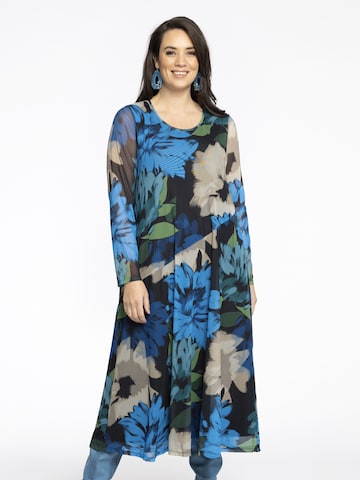 Robe Yoek en bleu : devant