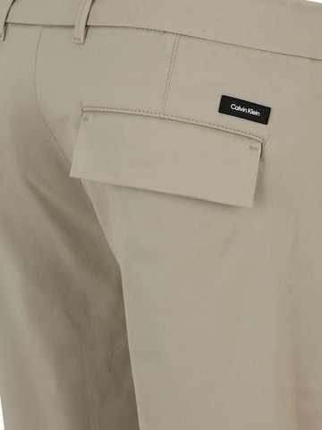 Calvin Klein Big & Tall Обычный Брюки со складками в Серый