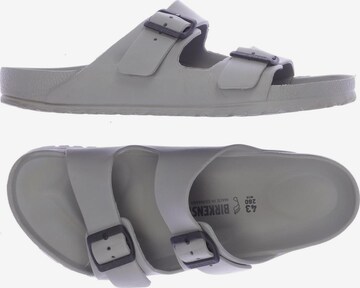 BIRKENSTOCK Sandals & Slippers in 43 in Grey: front