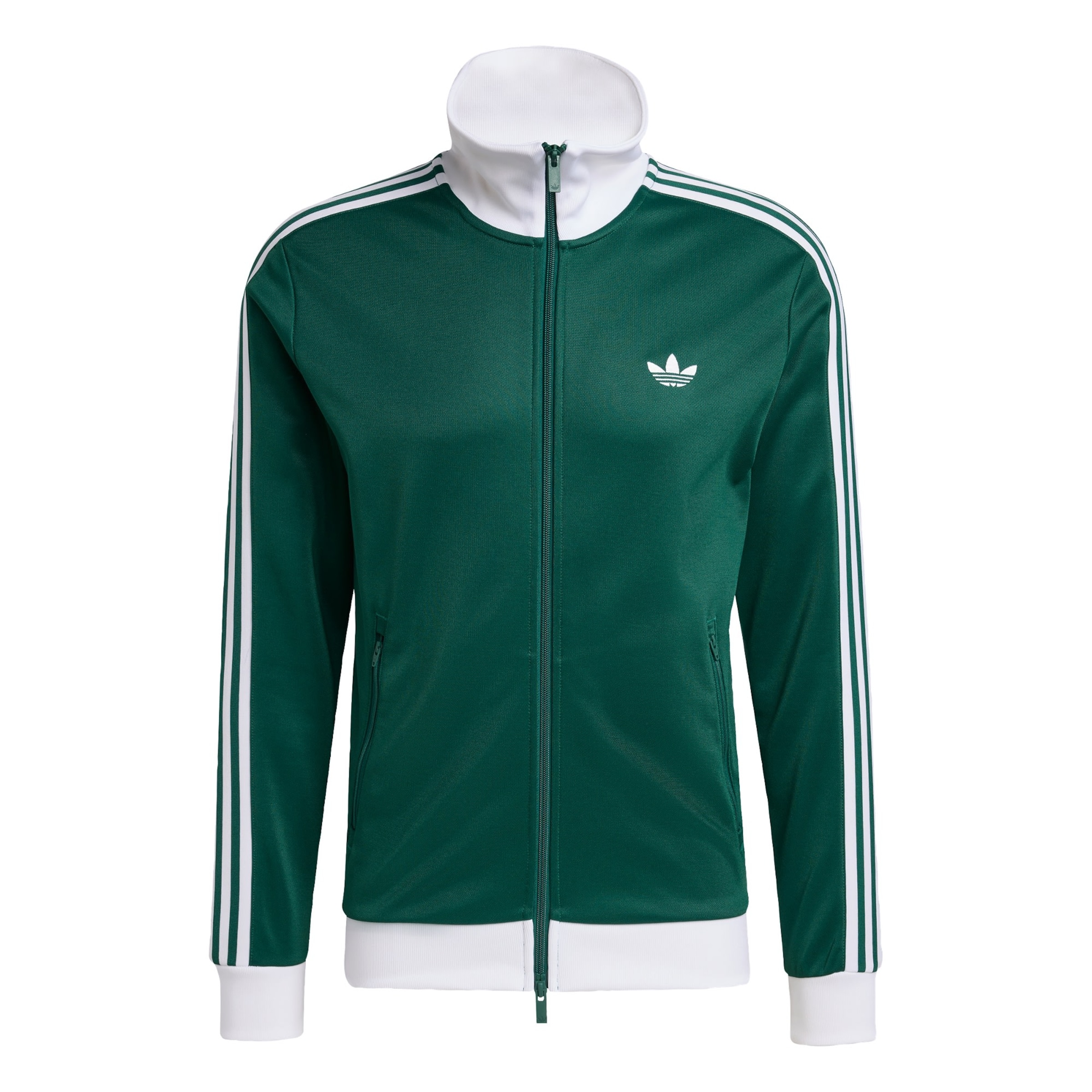 ADIDAS ORIGINALS Sudadera con cremallera 'Classic' en esmeralda / blanco, Vista del producto