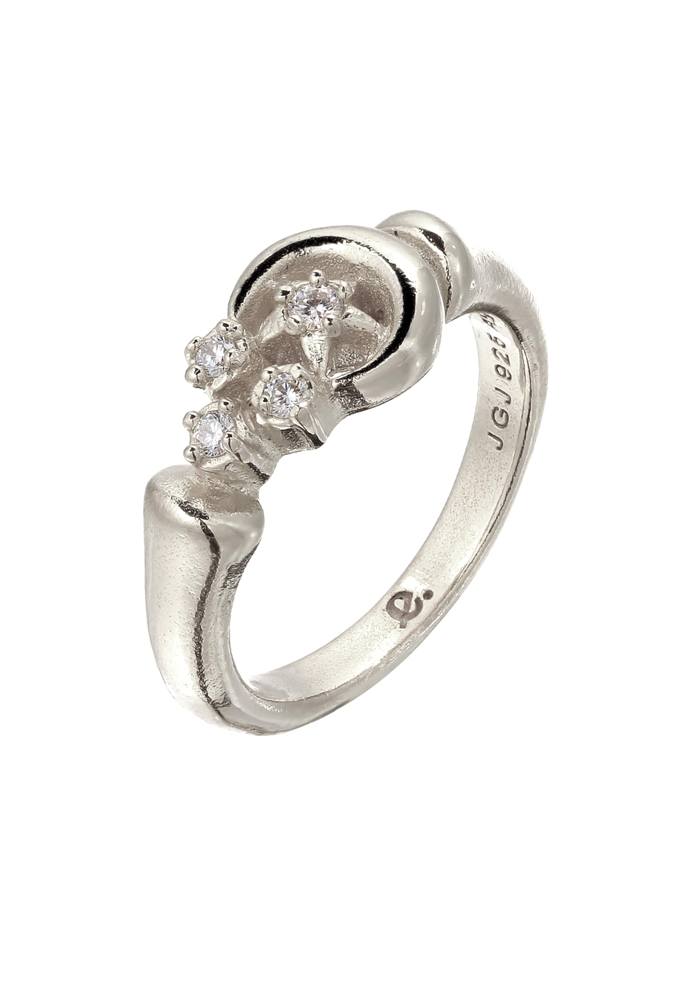 ELLI PREMIUM Ring in Zilver: voorkant