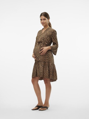 Vero Moda Maternity Jurk in Bruin