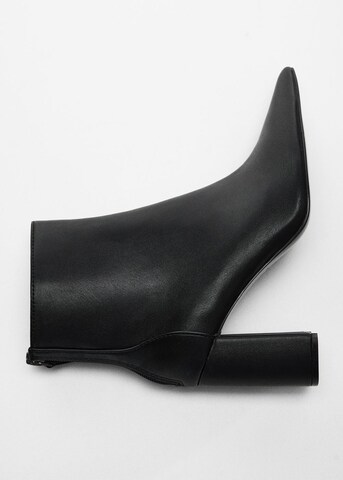 MANGO Ankle Boots 'Giana' in Black