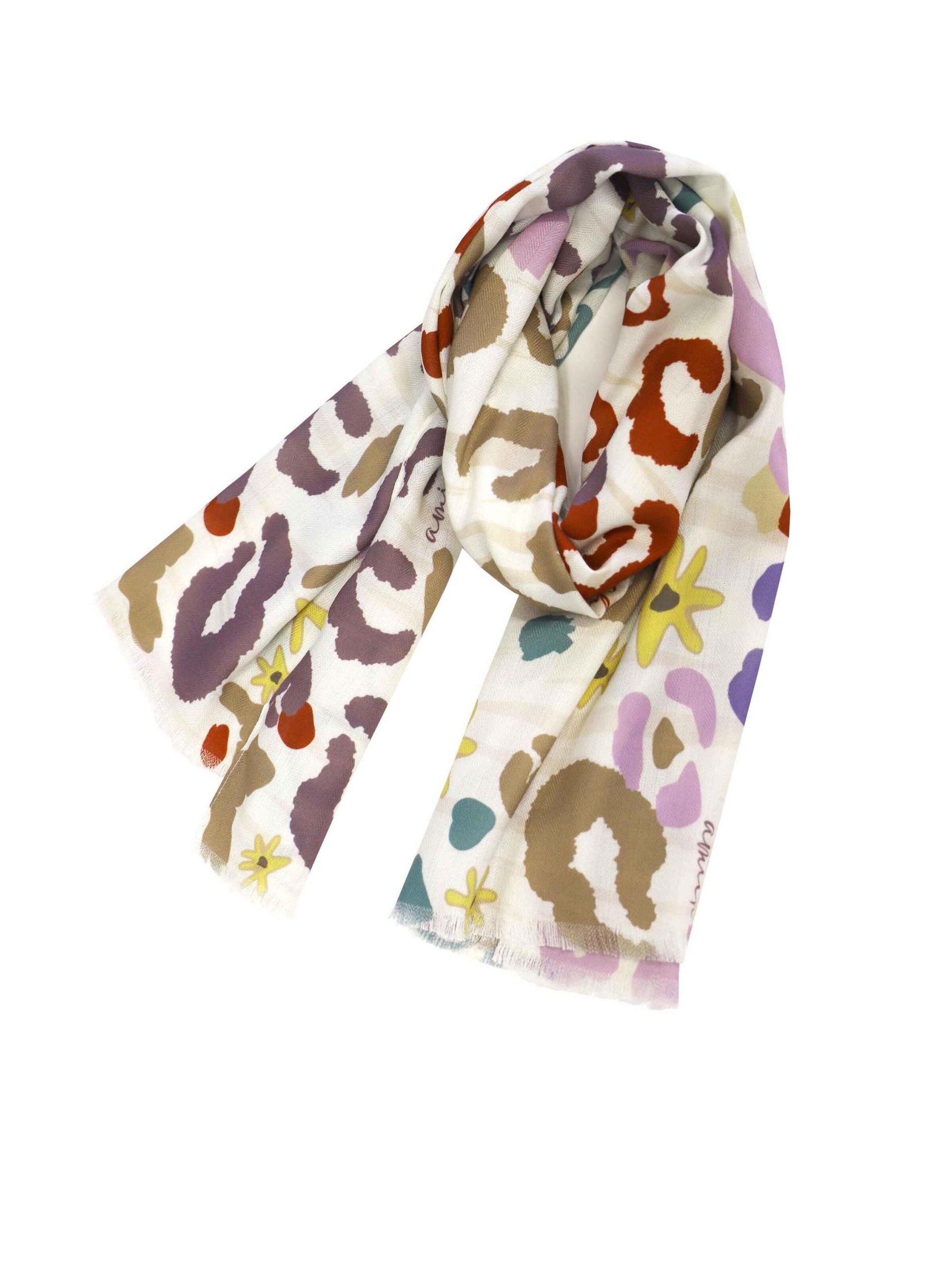 Amichi - Chal 'Pañuelo para mujer Isla rectangular' en Mezcla de colores: frente