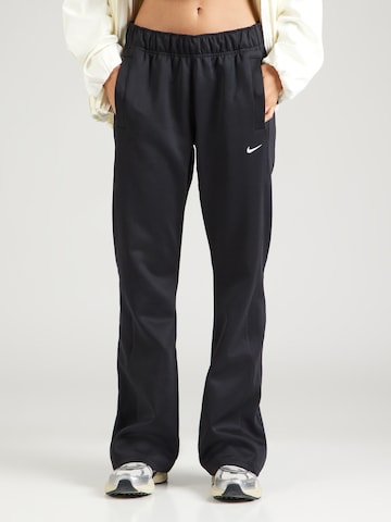 Nike Sportswear Regular Housut värissä musta: etupuoli