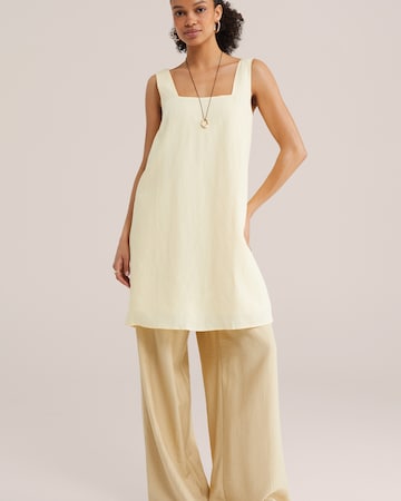WE Fashion Kjole i gul: forside