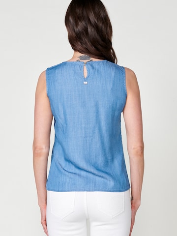 KOROSHI Blouse in Blauw