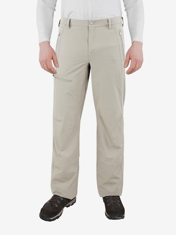 normani Regular Outdoor Pants 'Basin' in Beige: front