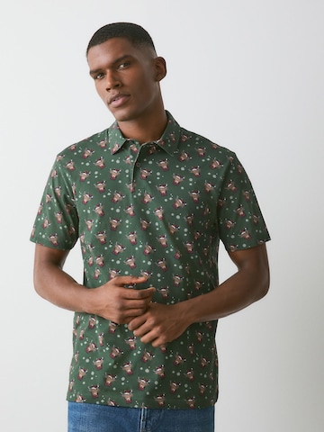 T-Shirt Next en vert : devant