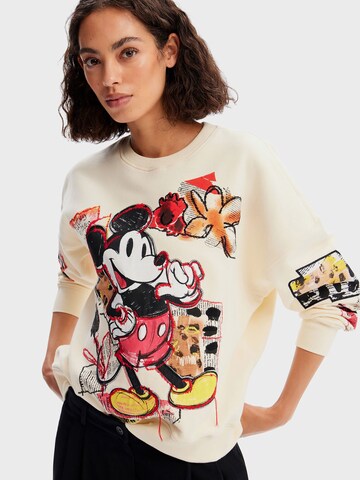 Desigual Sweatshirt in Beige