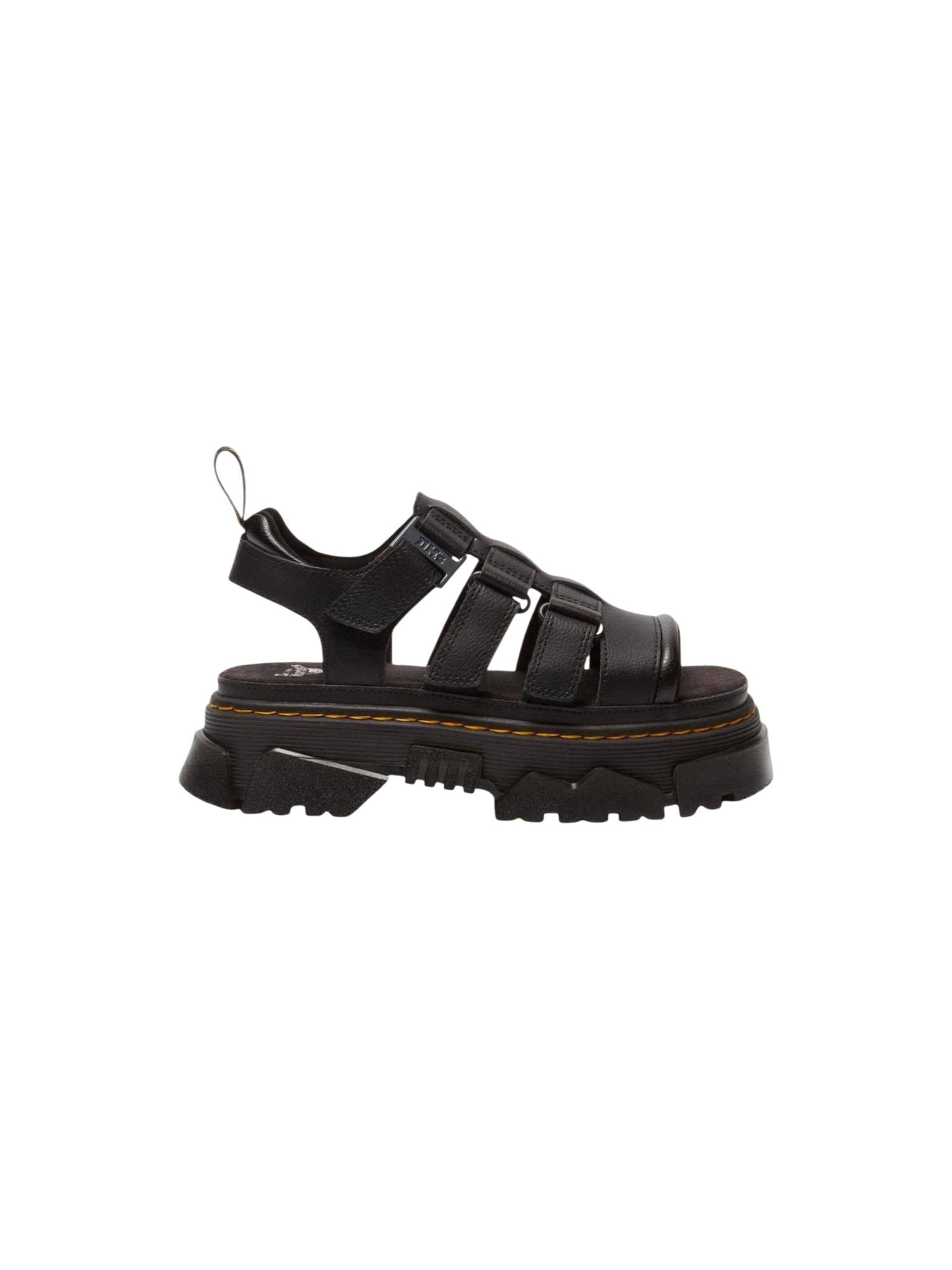 Dr. Martens - Sandalias 'Mattison 3s Black Athena+Soft Pu 40891001' en negro