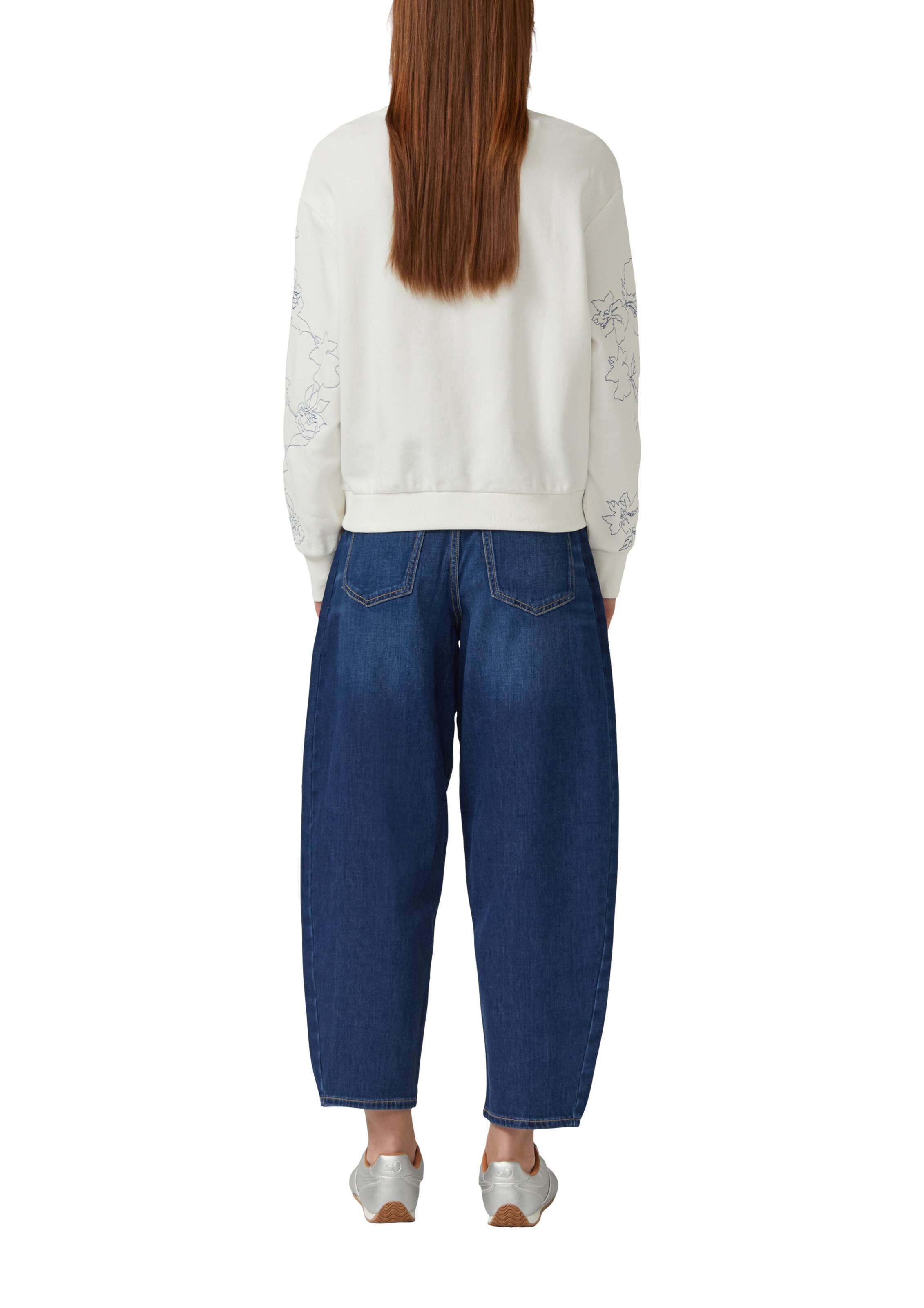 s.Oliver Sweatshirt in Beige