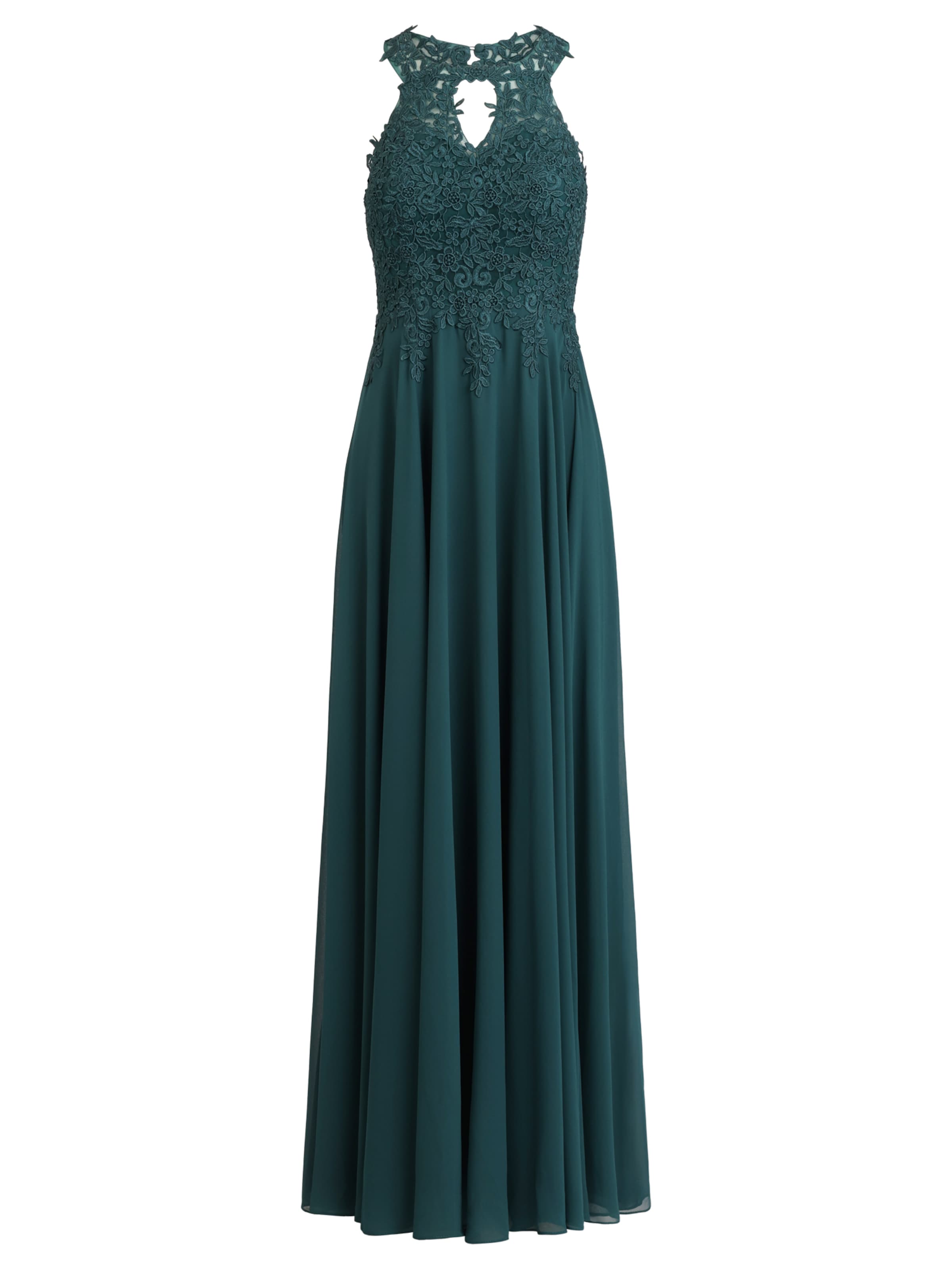 APART Evening Dress in Green: front