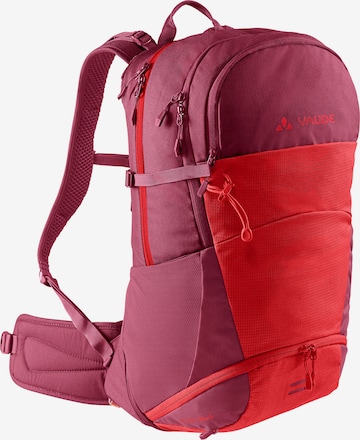 VAUDE Sports Backpack 'Wizard 30+4' in Red: front