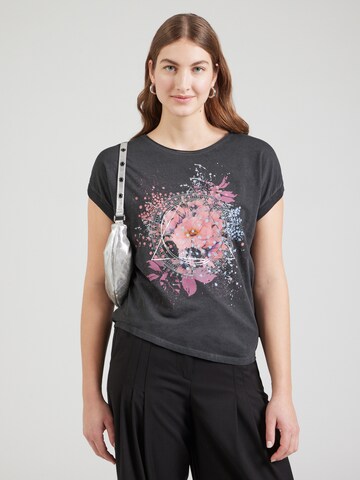 QS T-Shirt in Grau: Vorderseite