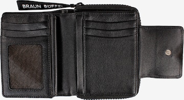 Braun Büffel Wallet 'Capri' in Black