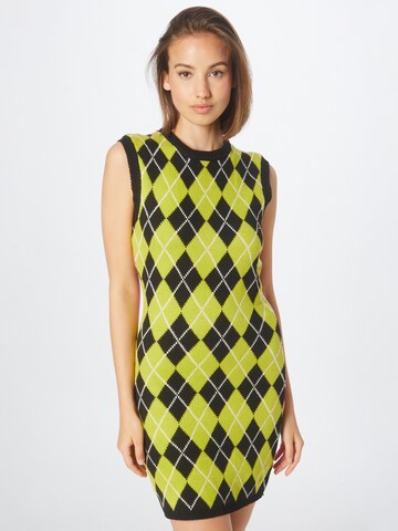 The Ragged Priest Knit dress 'Merit' in Yellow: front