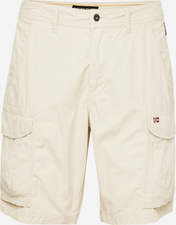 NAPAPIJRI Regular Cargo Pants 'NOTO 2.0' in Beige: front