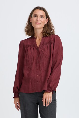 Pulz Bluse 'ESMEE' i rød: forside