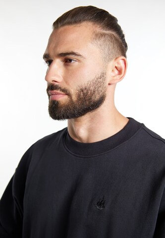 DreiMaster Vintage Sweatshirt in Schwarz