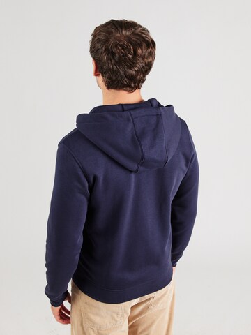 GUESS - Sudadera con cremallera en azul