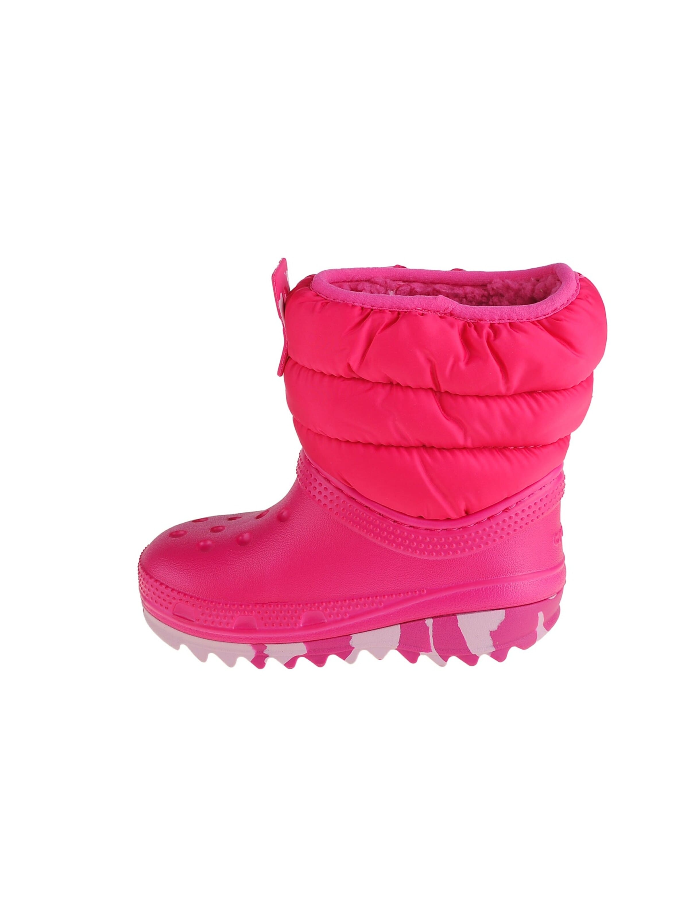 Crocs Stiefel 'Crocs Classic Neo Puff Boot Toddler'‌‌‌‌‌‌‌‌ in Pink