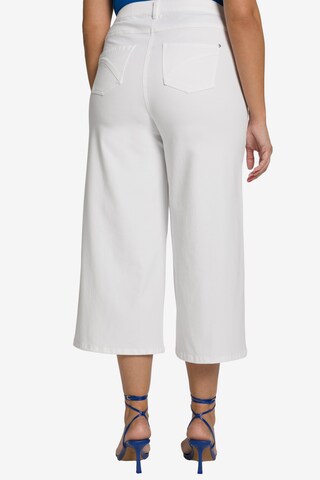 Wide leg Jeans '806291' di Ulla Popken in bianco