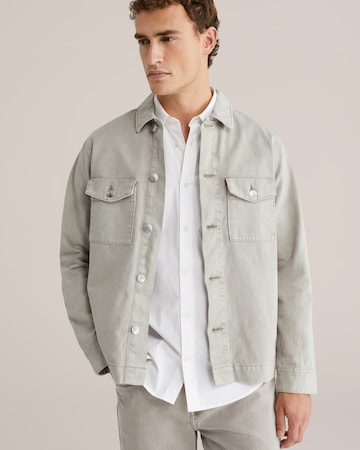 Veste mi-saison WE Fashion en gris : devant