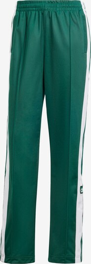 ADIDAS ORIGINALS Pantalon 'Adibreak' en vert / blanc, Vue avec produit