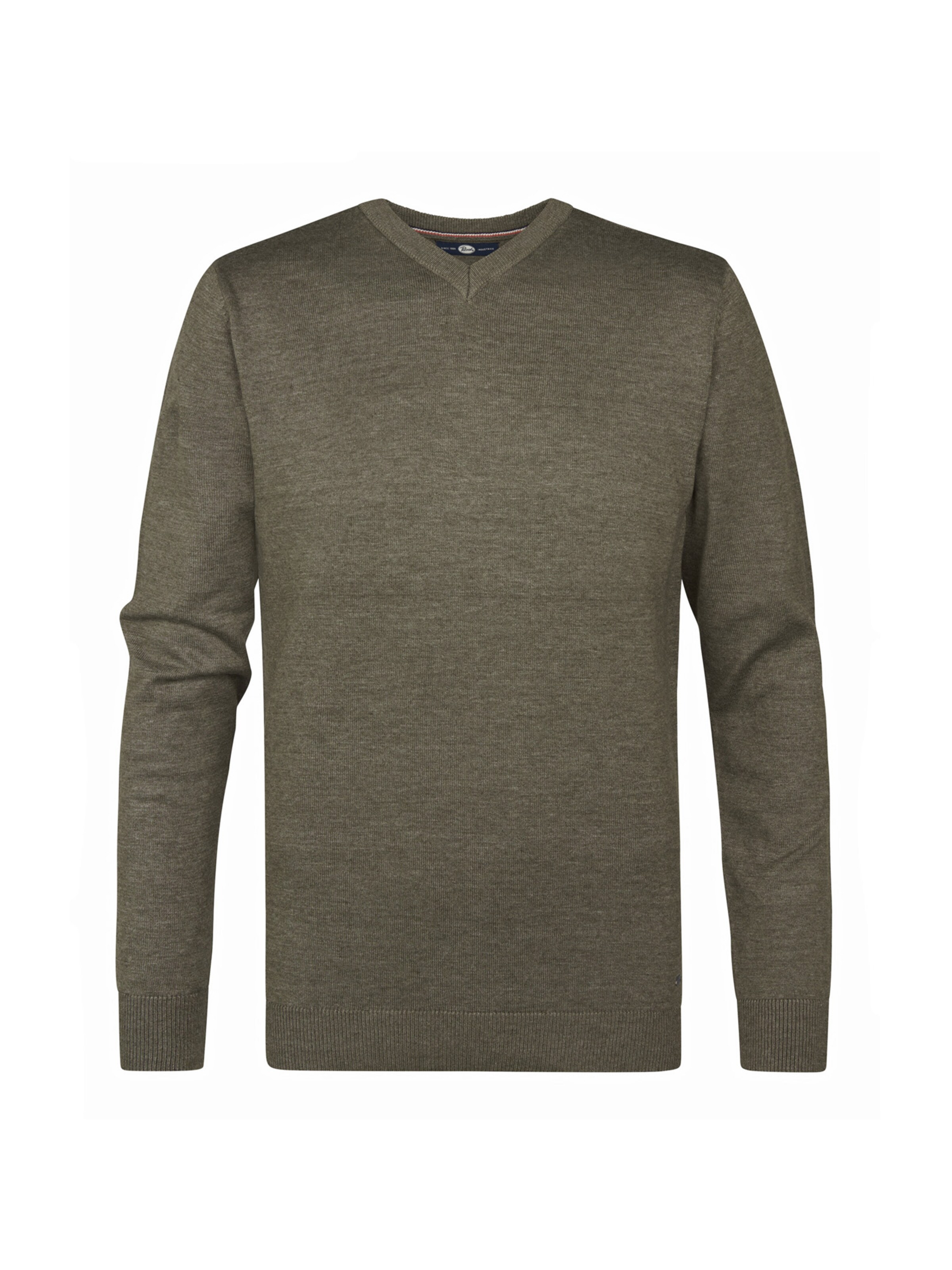 Petrol Industries Pullover in Grün: Vorderseite