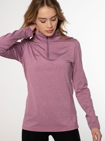 PROTEST Sportsweatshirt 'FABRIZM' in Lila