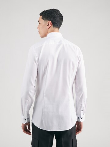 Coupe slim Chemise business OLYMP en blanc