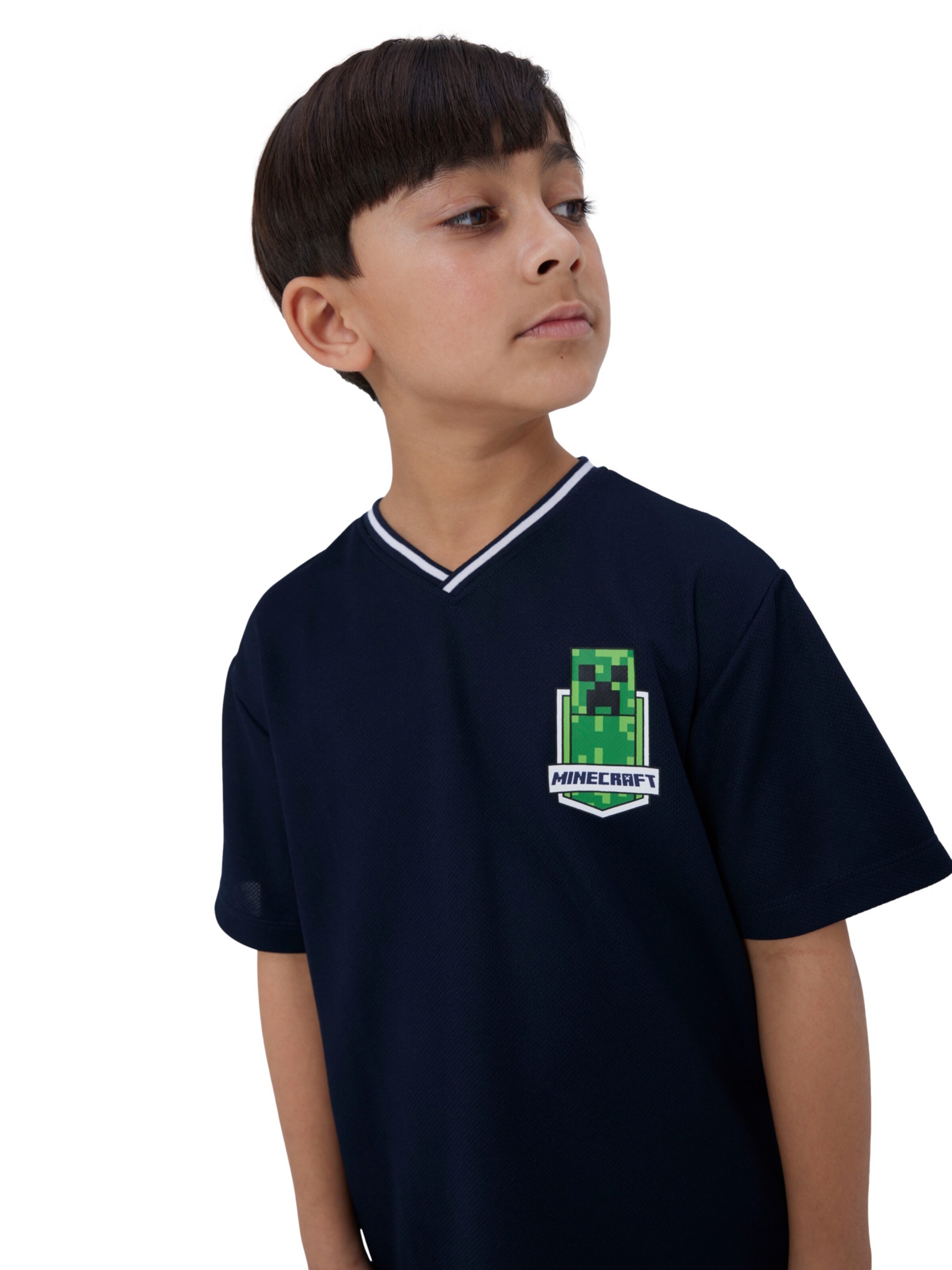 T-Shirt 'Mose Minecraft' NAME IT en bleu