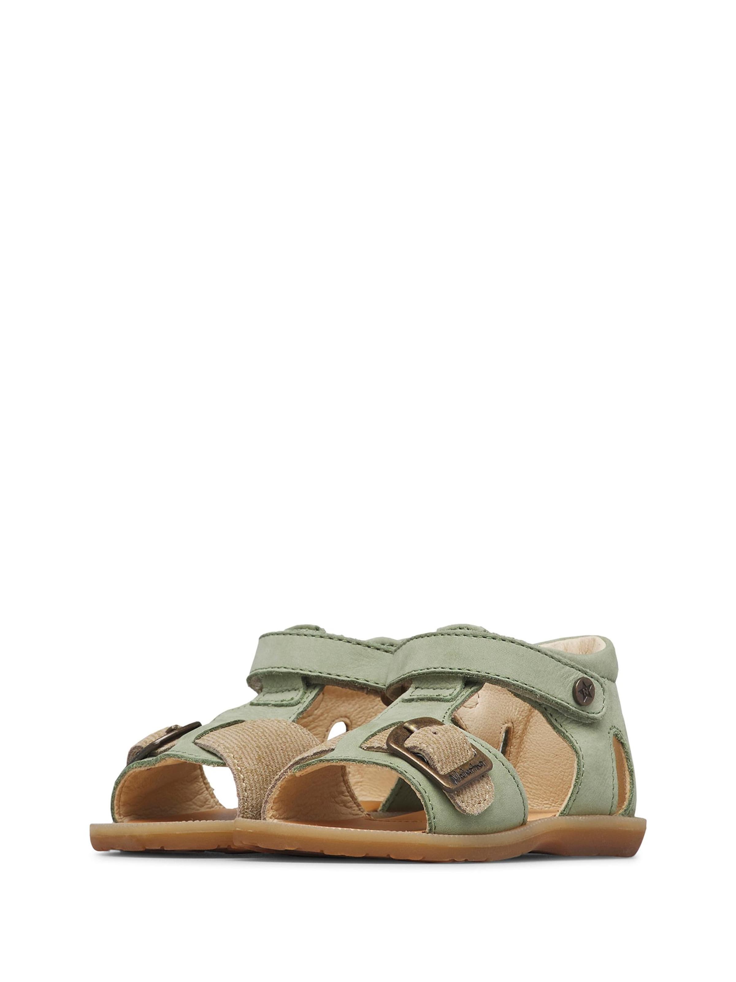 NATURINO Offene Schuhe 'QUARZO'‌‌‌‌‌‌‌‌ in Grün