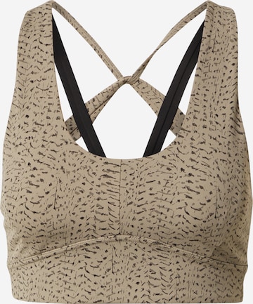 Varley - Soutien Bustier Soutien de desporto 'Cary' em cinzento: frente