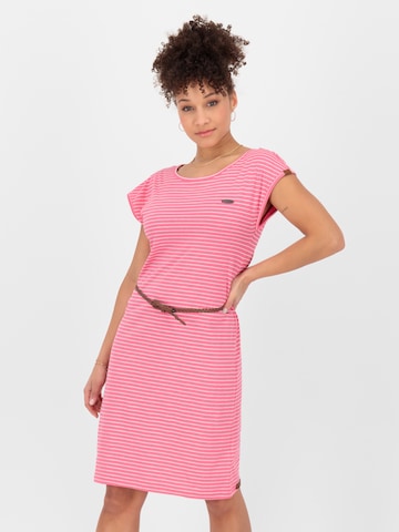 alife & kickin Kleid 'ElliAK Z' in Pink: Vorderseite