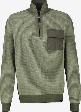 Pull-over LERROS en vert : devant