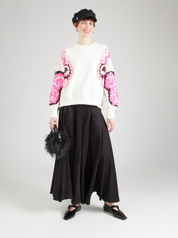 Essentiel Antwerp Sweatshirt 'Hecrazy' i vit