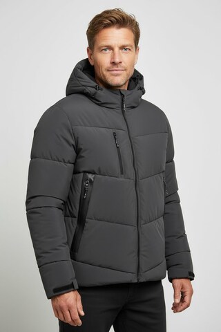 KILLTEC Winter Jacket in Grey: front
