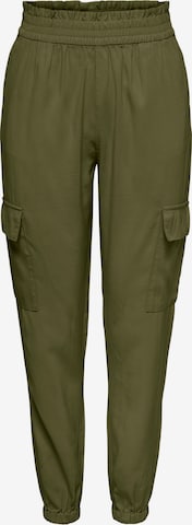 ONLY Tapered Cargobroek 'Aris' in Groen: voorkant