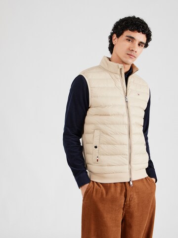TOMMY HILFIGER - Colete em verde: frente