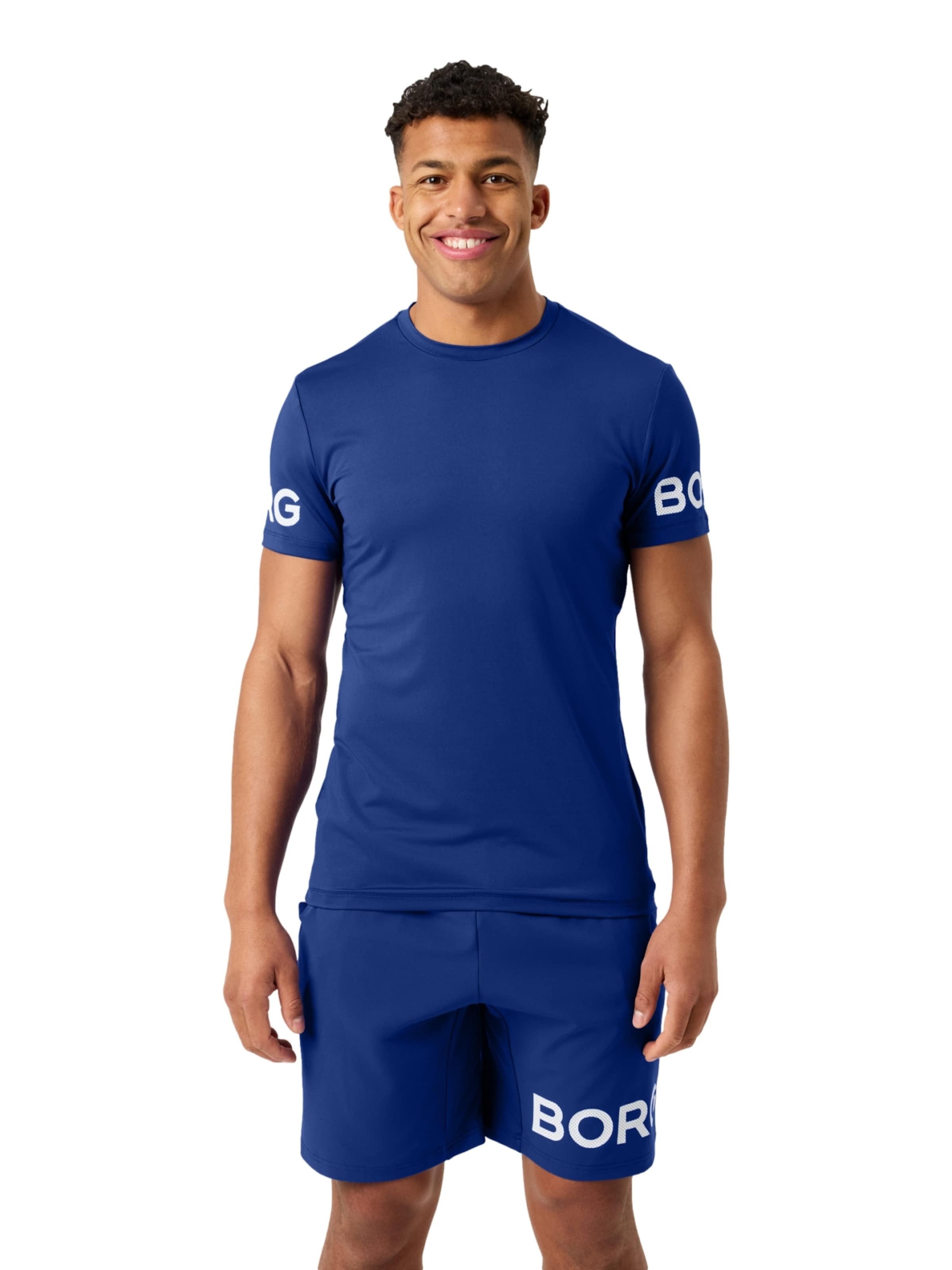 BJÖRN BORG Bluser & t-shirts i blå: forside