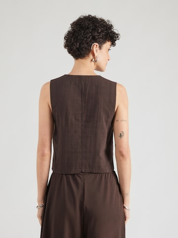 ONLY - Chaleco para traje 'ONLTIZANA' en marrón
