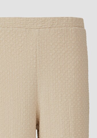 Wide Leg Pantalon s.Oliver BLACK LABEL en beige
