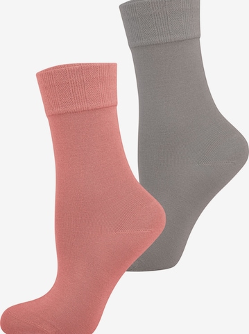 Nur Die Socks ' Bambus ' in Grey: front