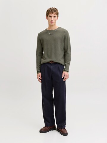 JACK & JONES Sweater 'JJEGEORGE' in Green