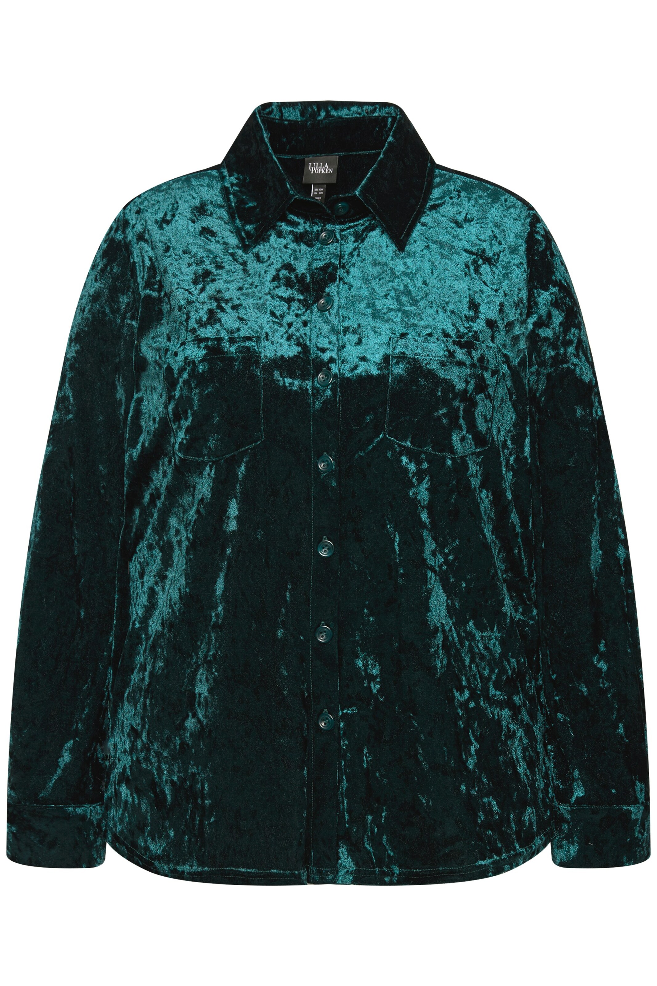Ulla Popken Blouse in Groen: voorkant