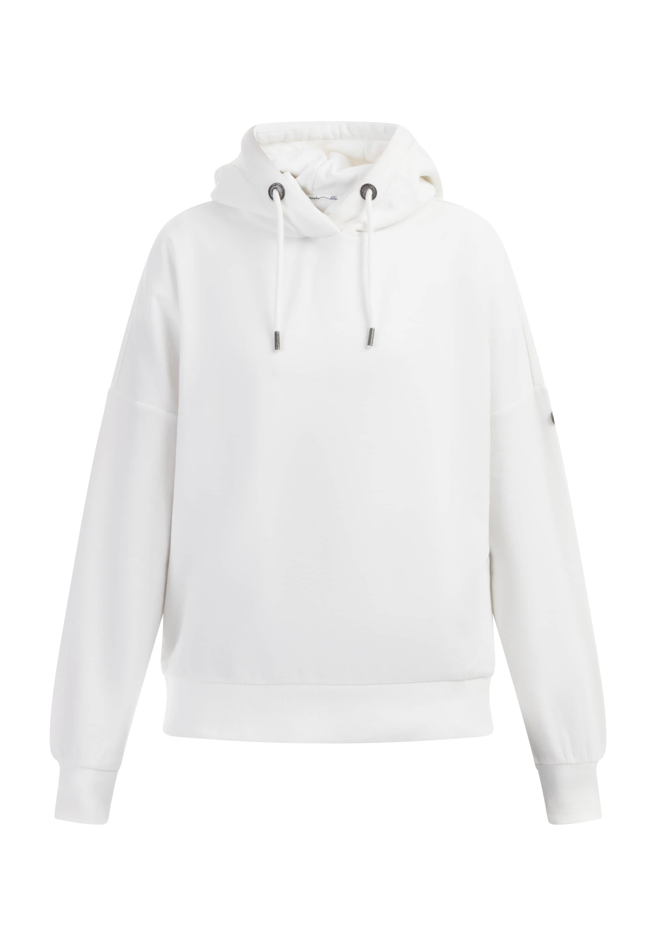 DreiMaster Vintage Sweatshirt 'Idem' in White: front