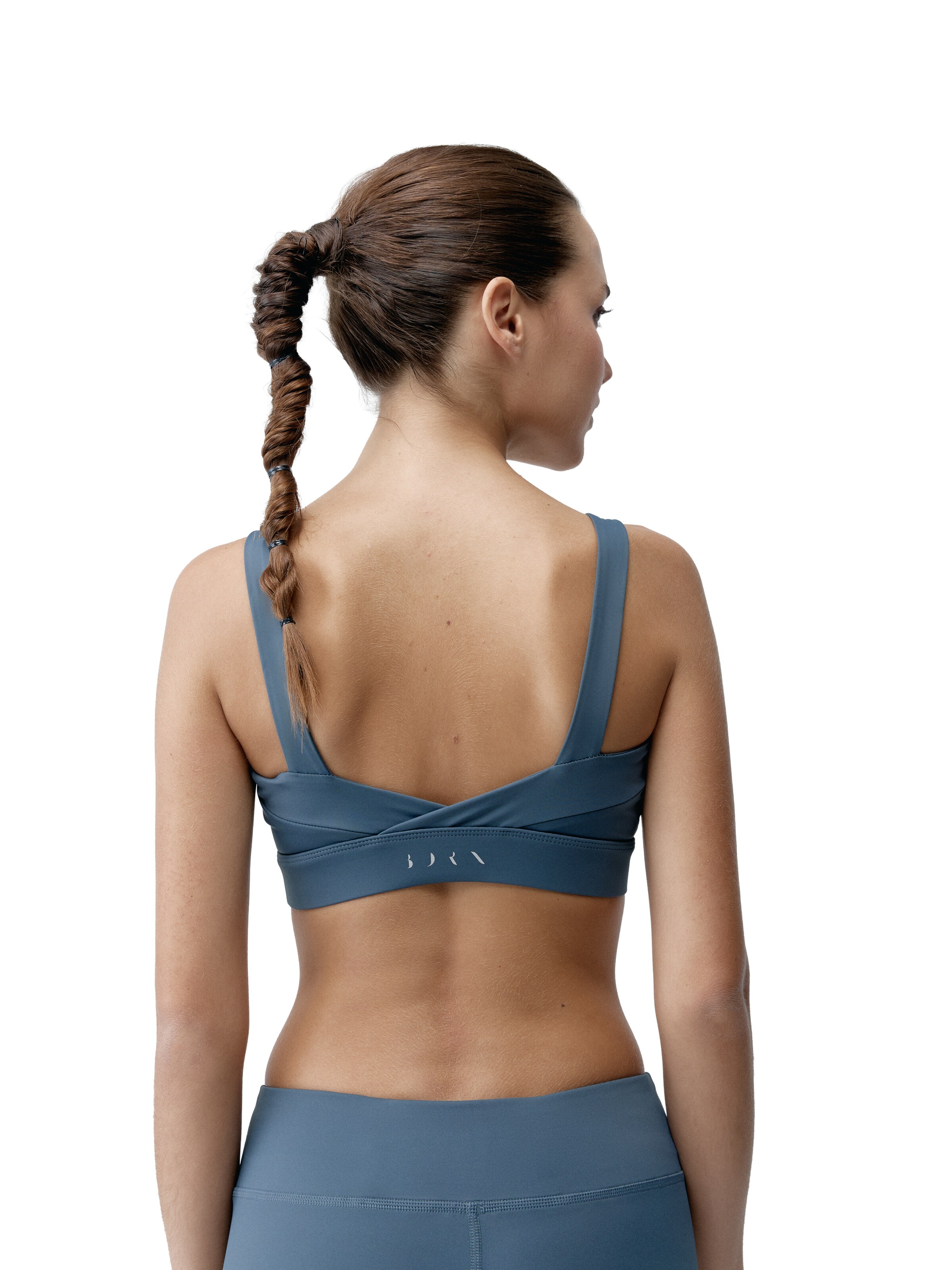 Born Living Yoga Sporttop ' Madaba ' in Grijs